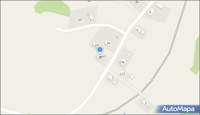 Podolany, Podolany, 3B, mapa Podolany