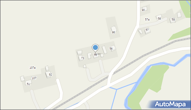 Podolany, Podolany, 55, mapa Podolany