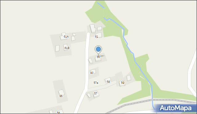 Podolany, Podolany, 60, mapa Podolany