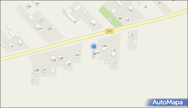 Podole, Podole, 15b, mapa Podole