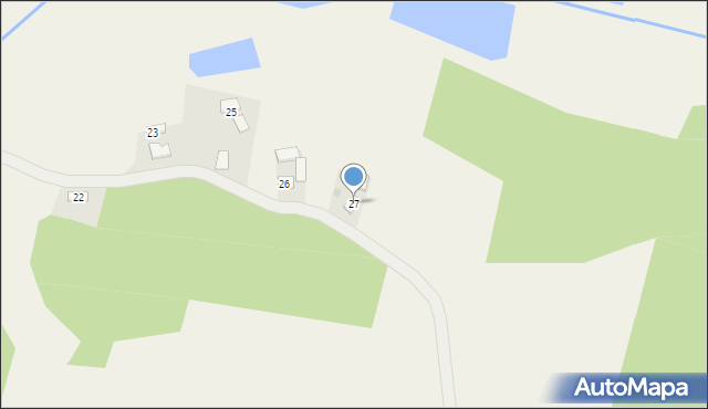 Podole, Podole, 27, mapa Podole