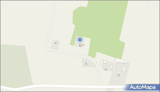 Podole, Podole, 31, mapa Podole