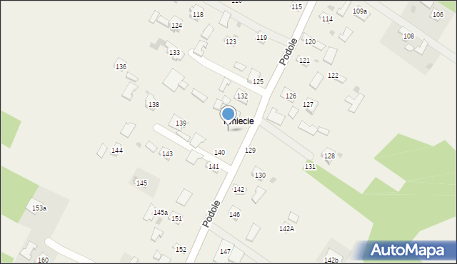 Podole, Podole, 137, mapa Podole