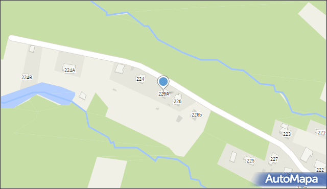 Podole, Podole, 226A, mapa Podole