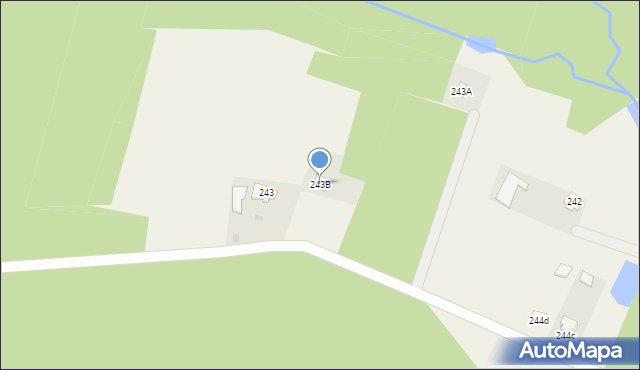 Podole, Podole, 243B, mapa Podole