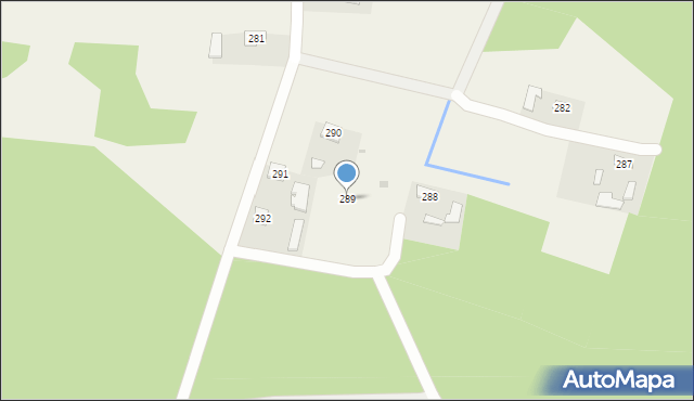 Podole, Podole, 289, mapa Podole