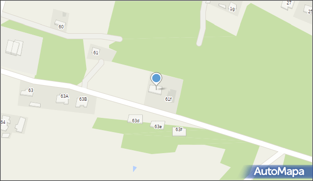 Podole, Podole, 61e, mapa Podole