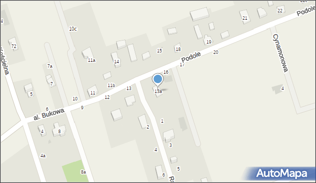 Podole, Podole, 13a, mapa Podole