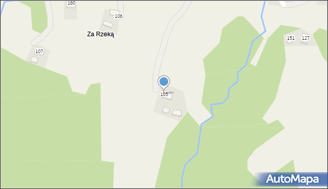 Podole-Górowa, Podole-Górowa, 105, mapa Podole-Górowa