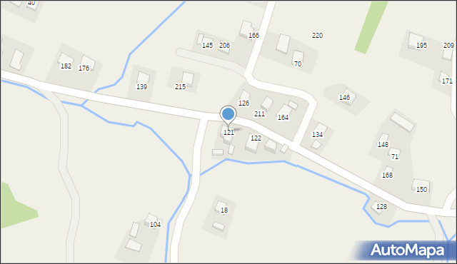 Podole-Górowa, Podole-Górowa, 121, mapa Podole-Górowa