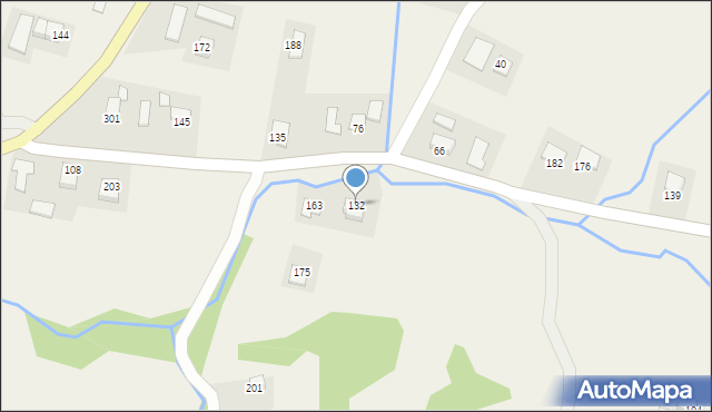 Podole-Górowa, Podole-Górowa, 132, mapa Podole-Górowa