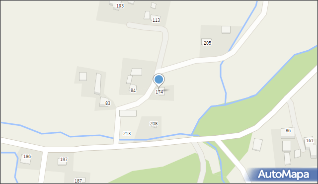 Podole-Górowa, Podole-Górowa, 174, mapa Podole-Górowa