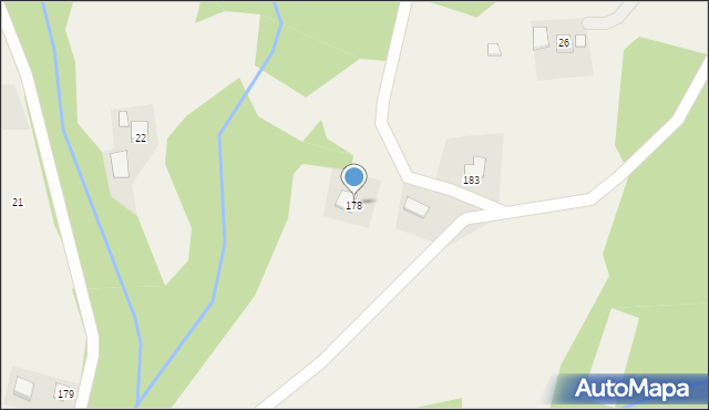 Podole-Górowa, Podole-Górowa, 178, mapa Podole-Górowa