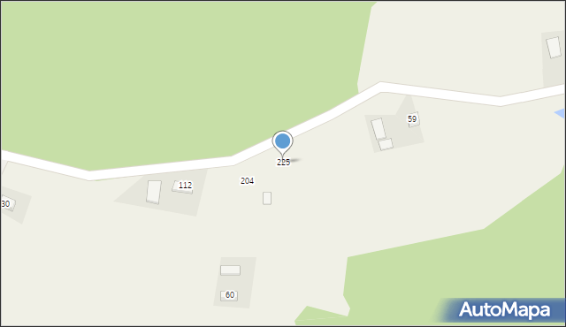 Podole-Górowa, Podole-Górowa, 225, mapa Podole-Górowa