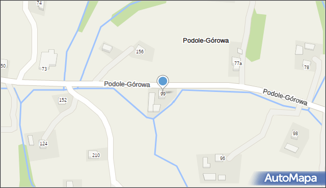 Podole-Górowa, Podole-Górowa, 99, mapa Podole-Górowa