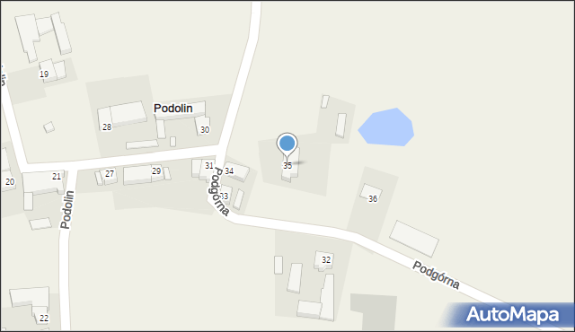 Podolin, Podolin, 35, mapa Podolin