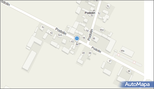 Podolin, Podolin, 64, mapa Podolin