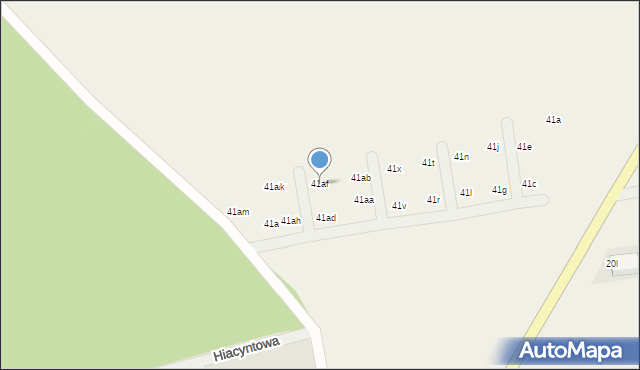 Podpniewki, Podpniewki, 41af, mapa Podpniewki