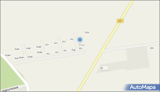 Podpniewki, Podpniewki, 41d, mapa Podpniewki