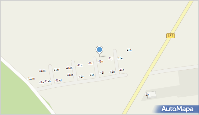 Podpniewki, Podpniewki, 41p, mapa Podpniewki