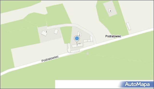 Podratowiec, Podratowiec, 1, mapa Podratowiec