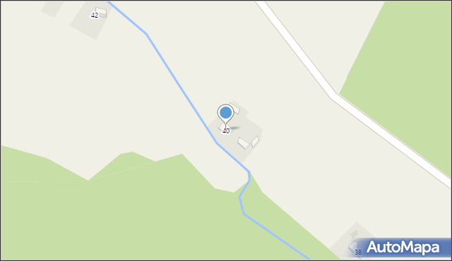 Podrózie, Podrózie, 40, mapa Podrózie