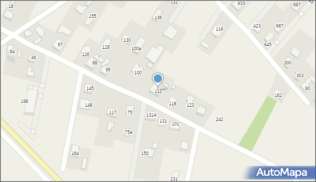 Podrzecze, Podrzecze, 112, mapa Podrzecze