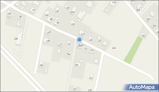 Podrzecze, Podrzecze, 131A, mapa Podrzecze