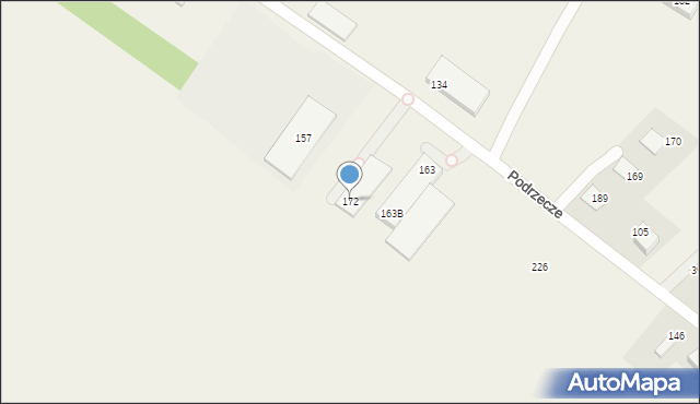 Podrzecze, Podrzecze, 172, mapa Podrzecze