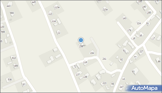 Podrzecze, Podrzecze, 239, mapa Podrzecze