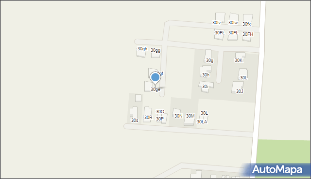 Podrzecze, Podrzecze, 30ge, mapa Podrzecze