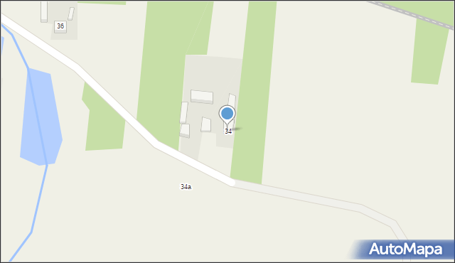 Podskarbice Szlacheckie, Podskarbice Szlacheckie, 34, mapa Podskarbice Szlacheckie