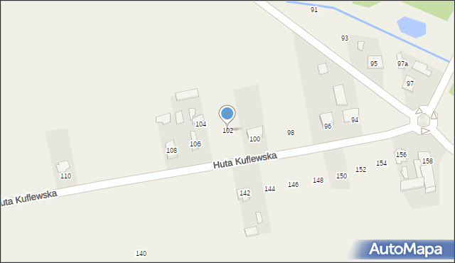 Podskwarne, Podskwarne, 102, mapa Podskwarne