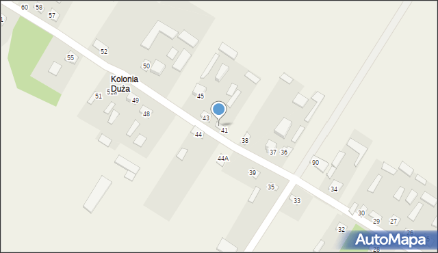 Podstary Zamość, Podstary Zamość, 42, mapa Podstary Zamość