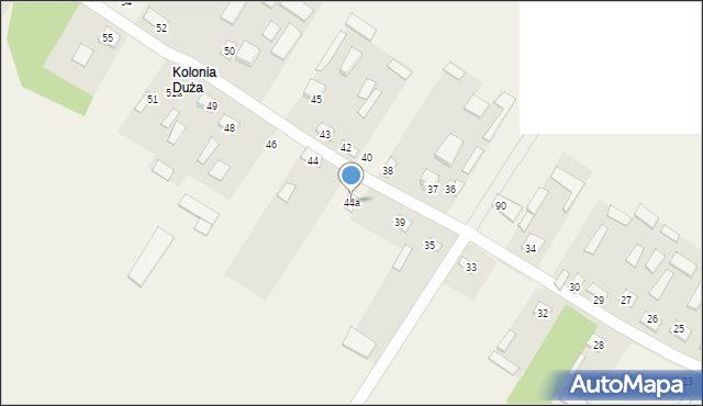 Podstary Zamość, Podstary Zamość, 44a, mapa Podstary Zamość