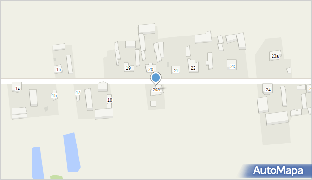 Podstoła, Podstoła, 20A, mapa Podstoła