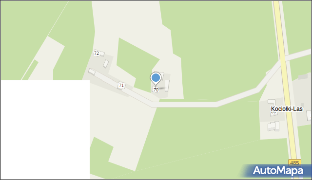 Podstoła, Podstoła, 70, mapa Podstoła