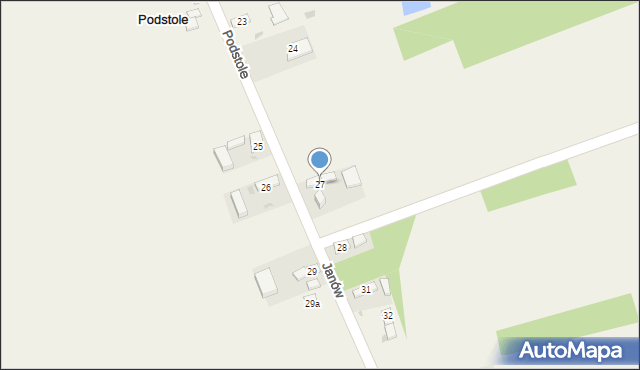 Podstole, Podstole, 27, mapa Podstole