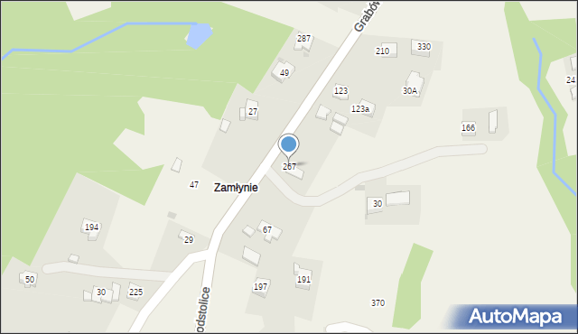 Podstolice, Podstolice, 267, mapa Podstolice