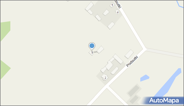 Podsutki, Podsutki, 3, mapa Podsutki