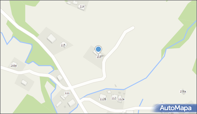 Podszkle, Podszkle, 113, mapa Podszkle