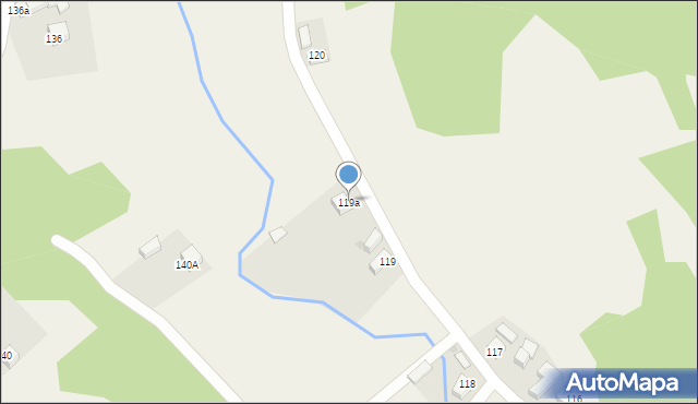 Podszkle, Podszkle, 119a, mapa Podszkle