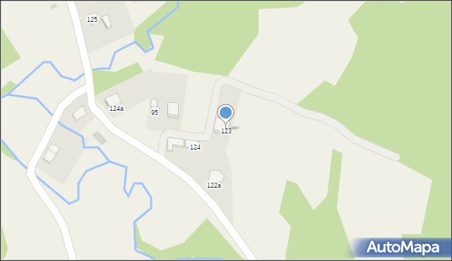 Podszkle, Podszkle, 123, mapa Podszkle
