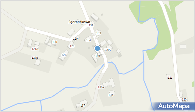 Podszkle, Podszkle, 135, mapa Podszkle