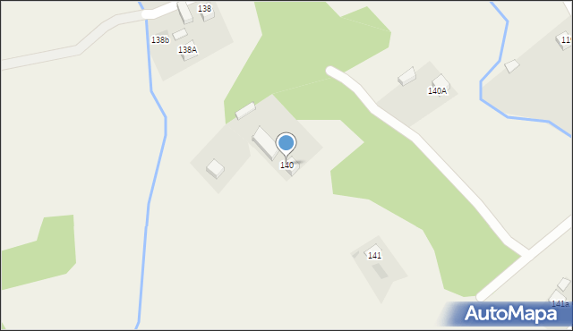 Podszkle, Podszkle, 140, mapa Podszkle