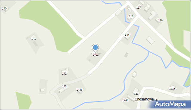 Podszkle, Podszkle, 141a, mapa Podszkle