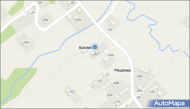 Podszkle, Podszkle, 161, mapa Podszkle