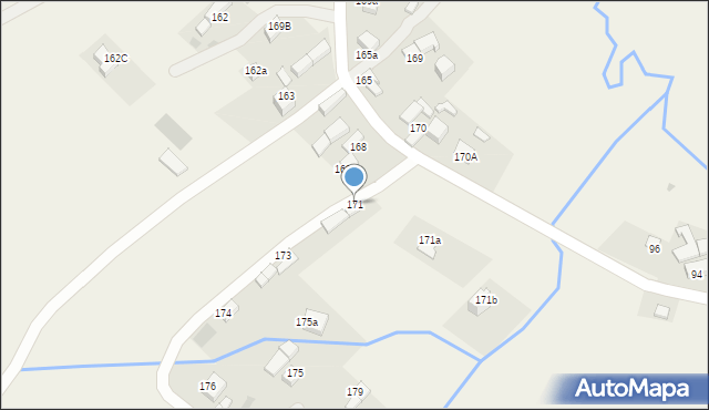 Podszkle, Podszkle, 171, mapa Podszkle