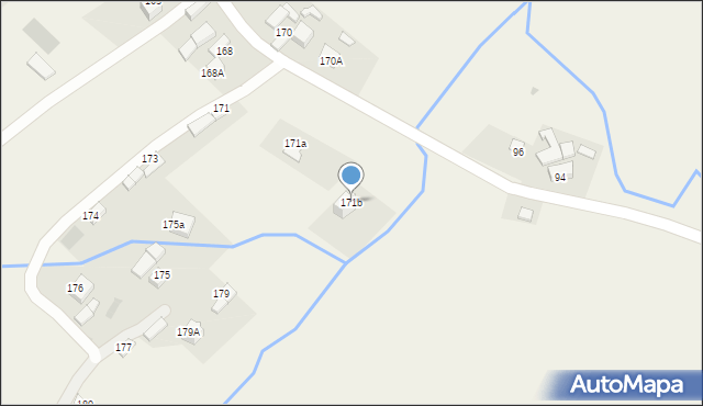 Podszkle, Podszkle, 171b, mapa Podszkle
