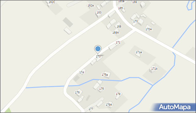 Podszkle, Podszkle, 173, mapa Podszkle